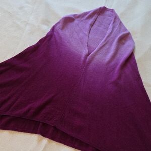 Women 100% Cashmere Handmade In Nepal Poncho Cape Shawl One Size